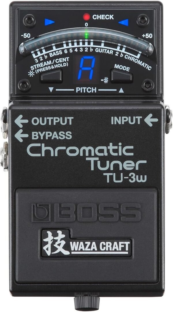 71iZrndl4XL._AC_SL1500_ Boss TU-3W Waza Craft Chromatic Tuner Review Exceptional Tone for Guitar Enthusiasts