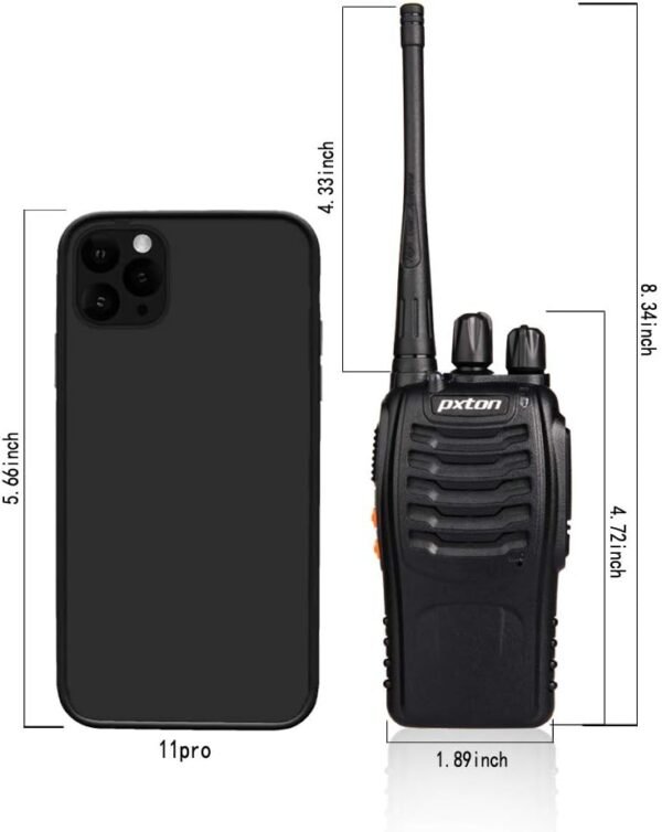 51GPSZIdFYL._AC_SL1000_ Best Two Way Radios Review Pxton Long Range Walkie Talkies for Adults