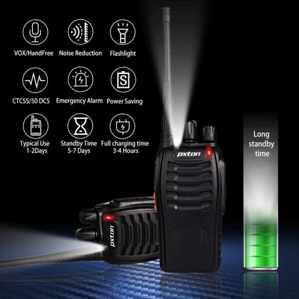 61m8rYczkhL._AC_SL1000_ Best Two Way Radios Review Pxton Long Range Walkie Talkies for Adults